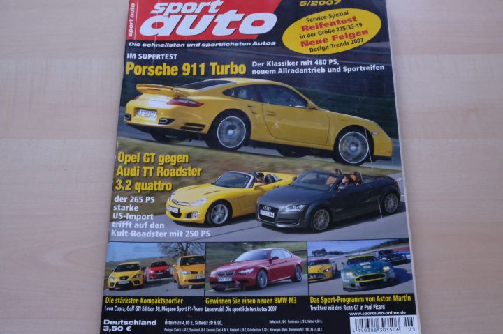 Deckblatt Sport Auto (05/2007)